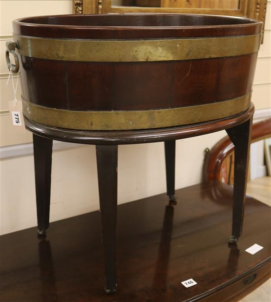 A wine cooler, W.66cm